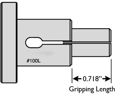 #100-L Long Emergency Expanding Collet